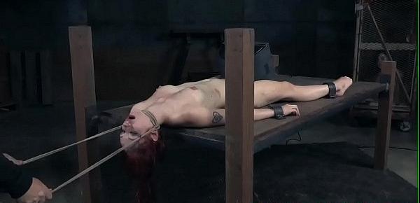  Caned bdsm submissive punished harshly